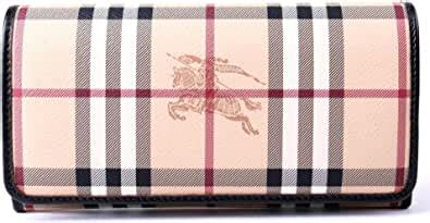 Burberry Haymarket Colours Penrose Continental Wallet Chocolate